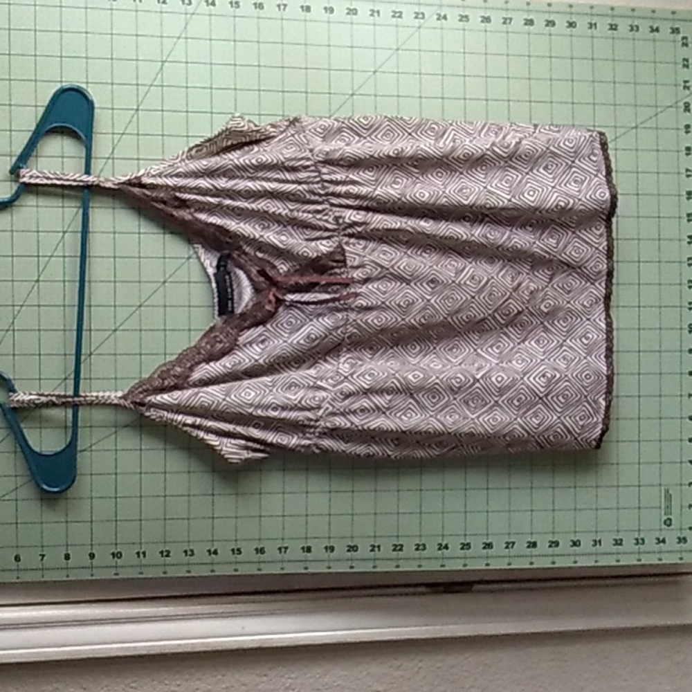 The Limited XL brown and tan tank top